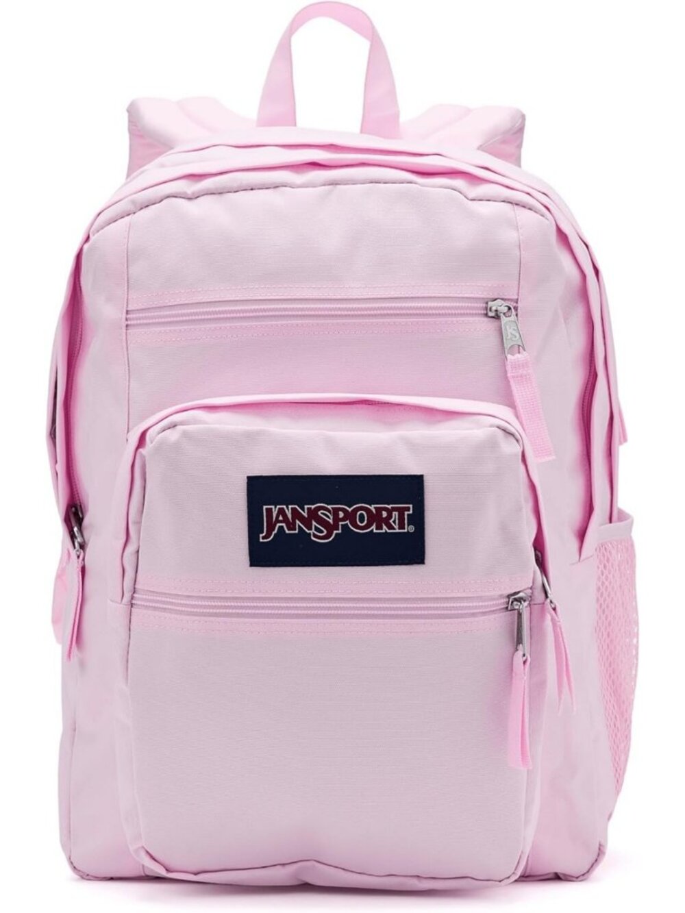 Spacious 34L Backpack with 15" Laptop Sleeve - Stylish Pink Ice Color